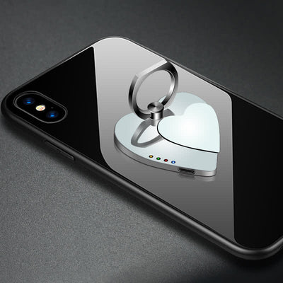 Heart Phone Stand Ring Buckle Rechargeable Electric Lighter