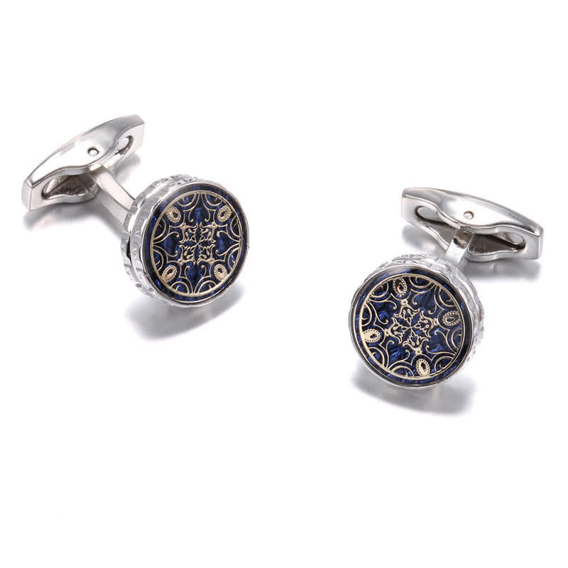 Men's 1 Pair Novelty Floral Pattern Design Cufflinks