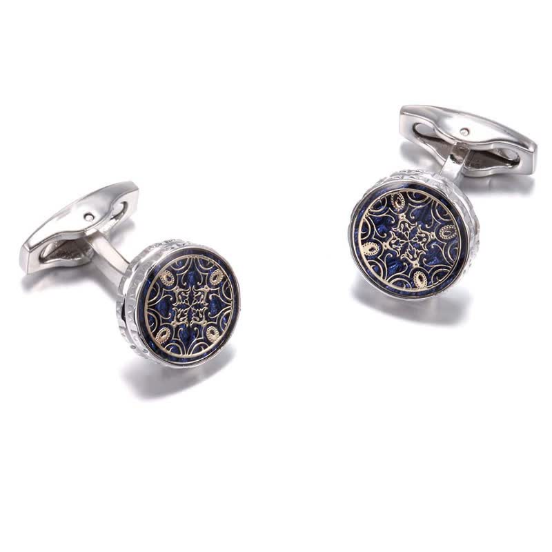 Men's 1 Pair Novelty Floral Pattern Design Cufflinks