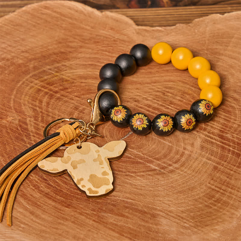 Sunflower Theme DIY Hidden Knife Belt Buckle Necklace Bracelet Bundle Set