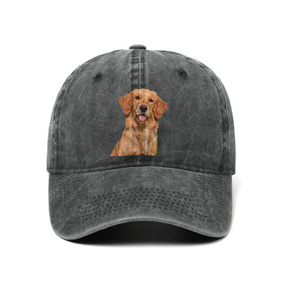 Golden Retriever Dog Lover Adjustable Baseball Cap