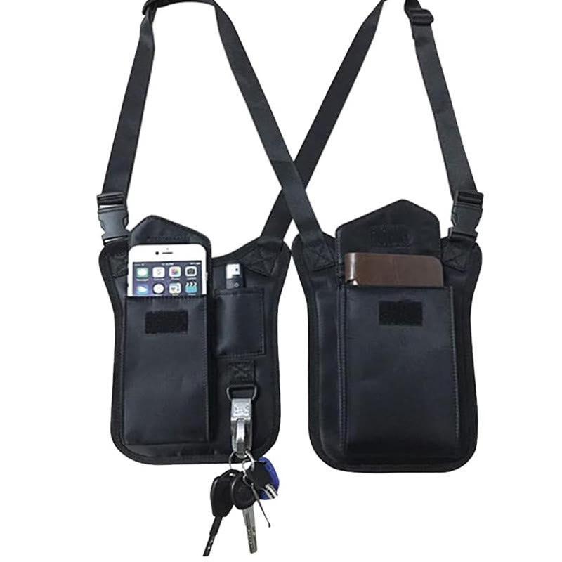 Outdoor Close Fitting Anti-theft Hidden Shoulder Armpit Bag - image 0