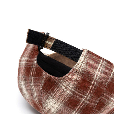 Autumn&Winter Japanese Retro Checkered Beret - image 4