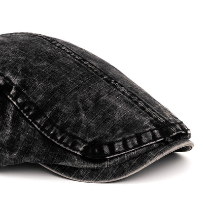 Spring & Summer Washed British Style Pure Cotton Beret - image 3