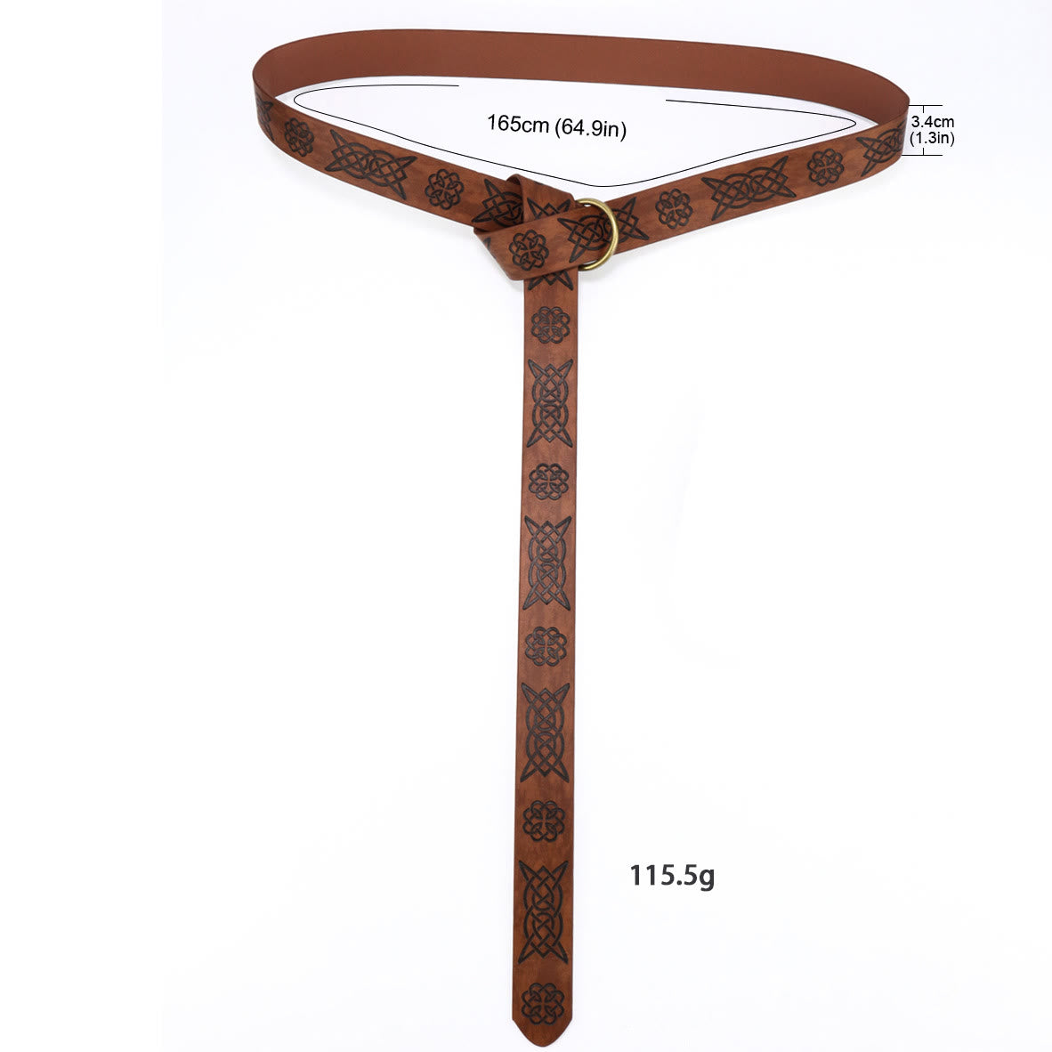 Medieval Style Halloween Women's Cosplay Belt Waist Seal Accessories - image 3