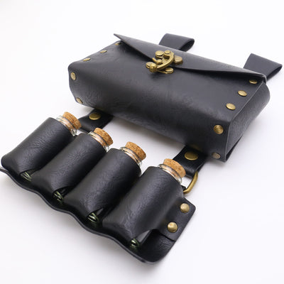 Halloween Cosplay Prop Magic Bottle Waist Pack Viking Belt 3 Pcs - image 5