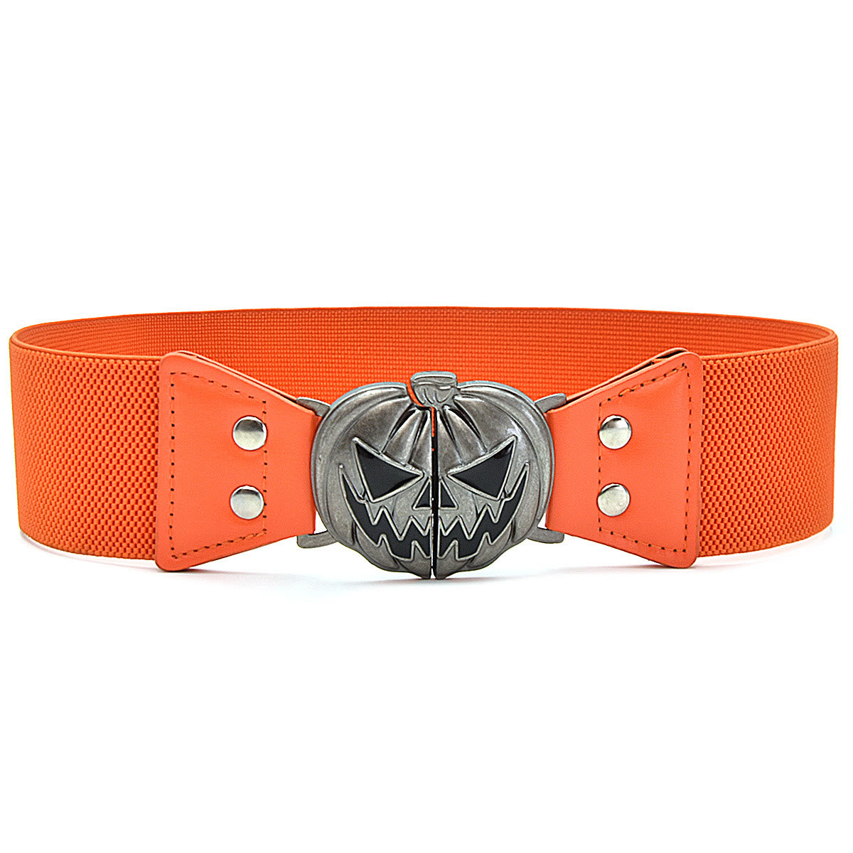 Halloween Pumpkin Head Women's Corset Belt - Orange - 48 - image 5