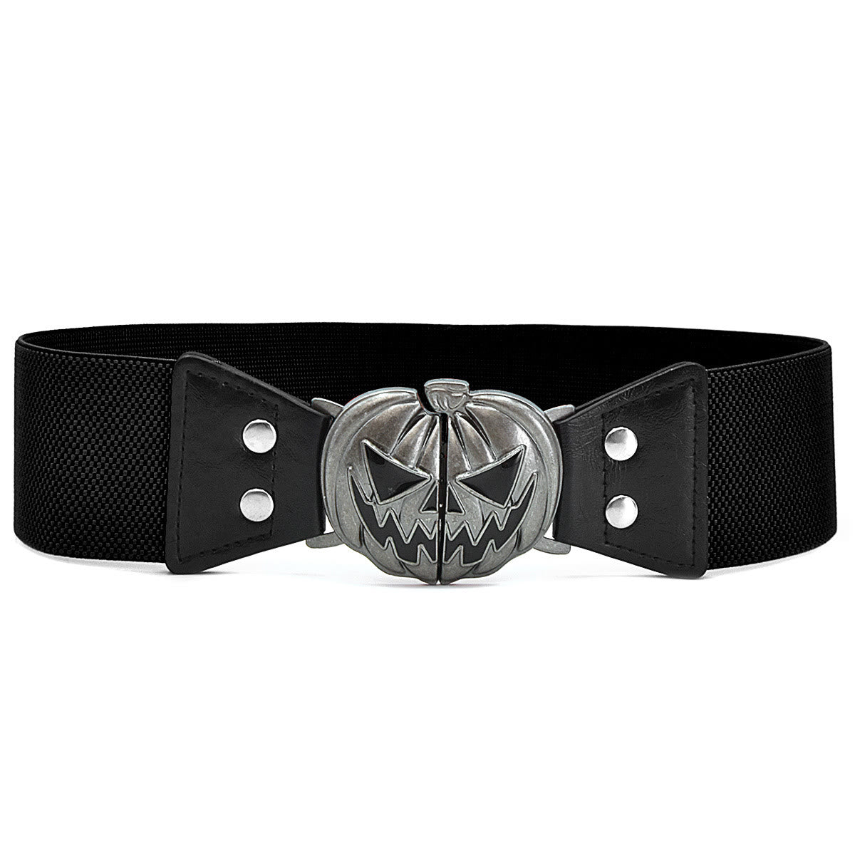 Halloween Pumpkin Head Women's Corset Belt - Black - 48 - image 3
