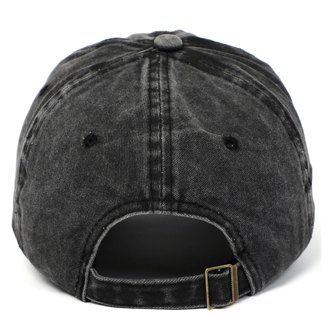 Halloween Three Pumpkins Embroidered Washed Baseball Cap Hat - image 2