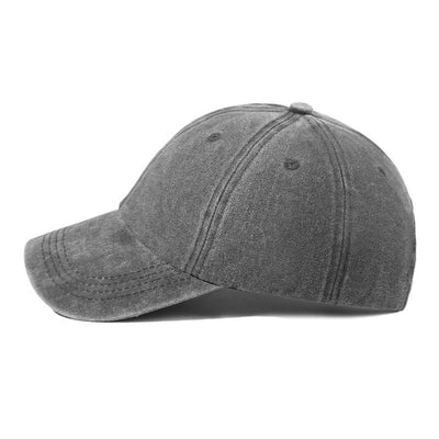 Halloween Pumpkin Head Embroidered Washed Baseball Cap Hat - image 1