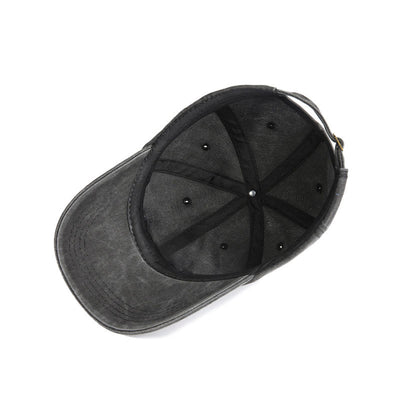 Halloween Pumpkin Head Embroidered Washed Baseball Cap Hat - image 2