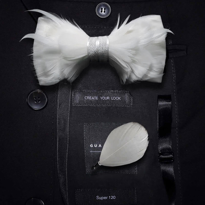 FEATHER BOW TIES – FloralTrip