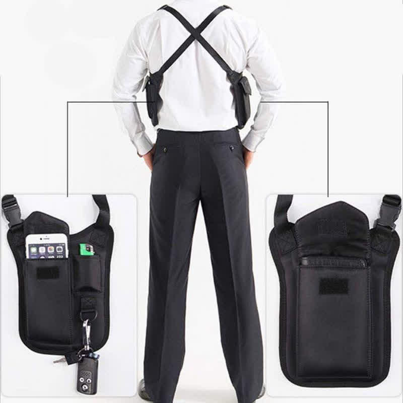Outdoor Close Fitting Anti-theft Hidden Shoulder Armpit Bag - image 1