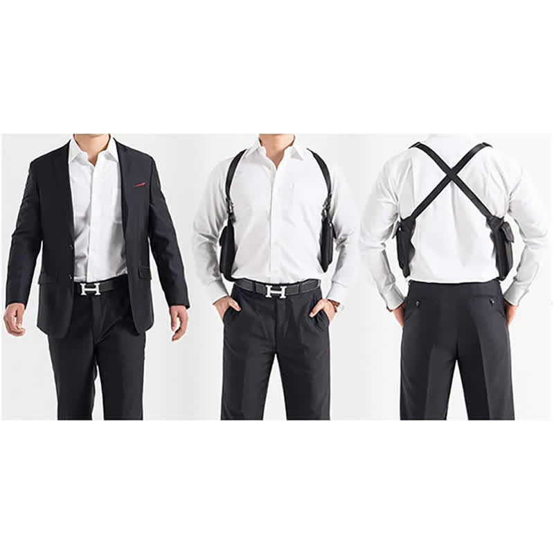 Outdoor Close Fitting Anti-theft Hidden Shoulder Armpit Bag - image 3