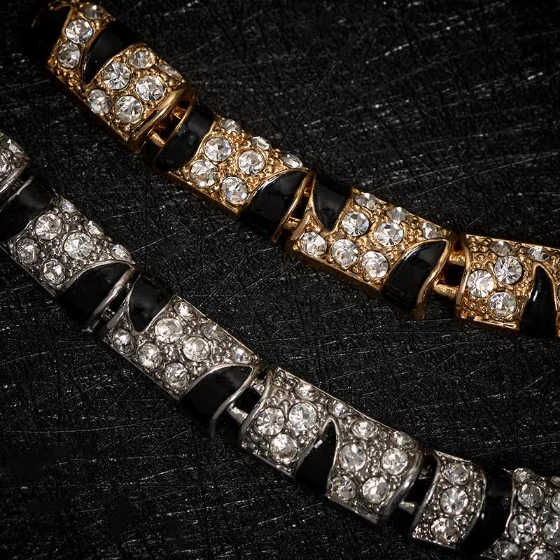 Men's Majestic Tiger Large Luxury Sparkling Rhinestone Brooch - image 9