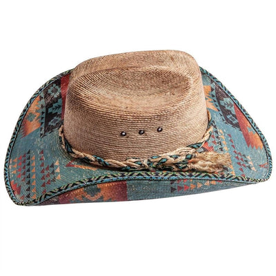 Fashionable Woven Sunshade Men's Cowboy Hat - image 3