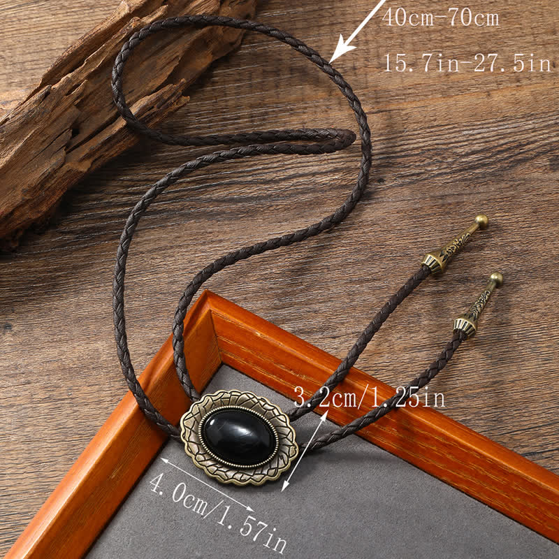 FREE Today:Western Eagle Bird Turquoise Stone Bolo Tie - image 11