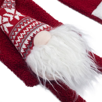 Creative Christmas Santa Claus Red Winter Scarf - image 3