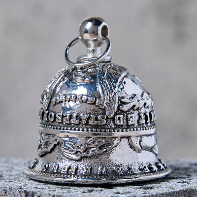 Vintage Morgan Silver Dollar Bell Keychain - image 2