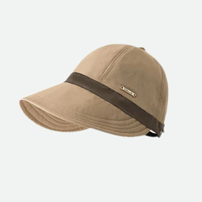 Adjustable Wide Brim Color Blocked Women's Fisherman Hat - Khaki - Adjustable (About 21 1/4"-23 5/8") - image 1