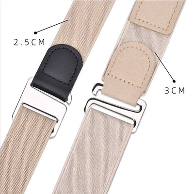 Men's Adjustable Elastic Shirt Stay Invisible Belt - image 7