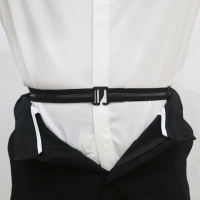 Men's Anti-Slip Adjustable Elastic Shirt Stay Invisible Belt - image 3