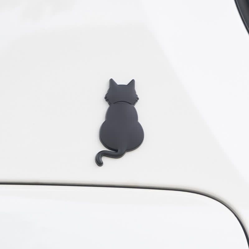 Decorative Cute Cat Pet Metal Sticker Car Badge - image 6