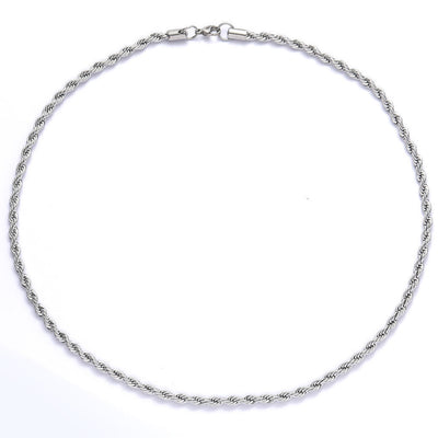 Practical Folding Knife Keychain Sliver Necklace - image 4