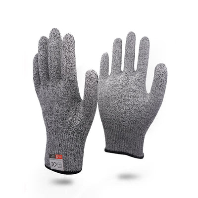 Worker Wear-Resisting Labor Protection Anti-Cutting Gloves - L (Black Edge) - image 11