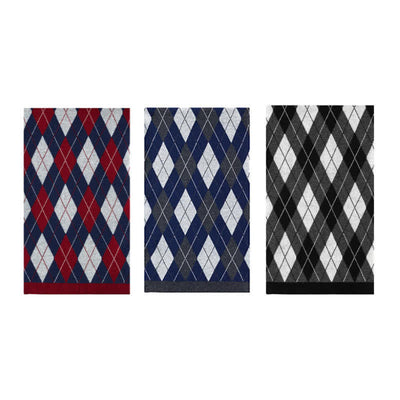 Men's Sophisticated Argyle Patterned Business Scarf - image 2