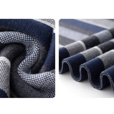Men's Modern Professional Striped Business Scarf - image 4