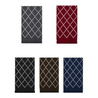 Men's Corporate Elegance Diamond Pattern Business Scarf - image 2