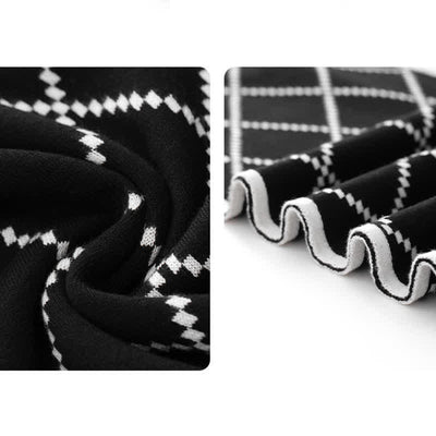 Men's Corporate Elegance Diamond Pattern Business Scarf - image 6