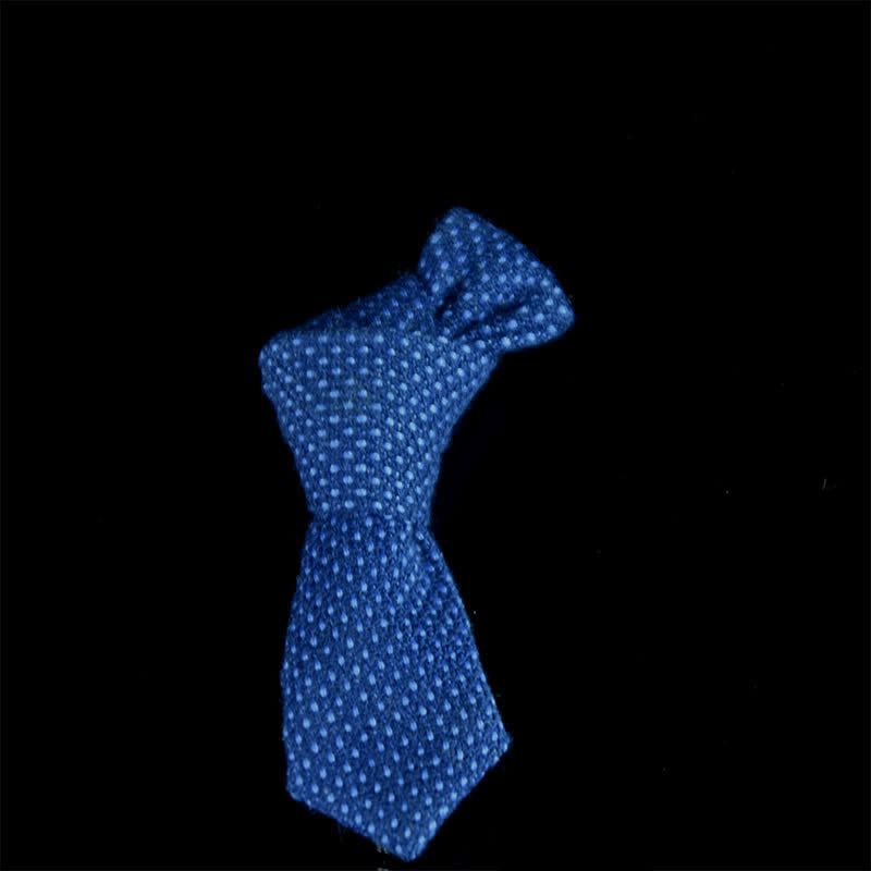 Men's Creative Mini Necktie Shape Wedding Cloth Lapel Pin - Style #5 - image 9