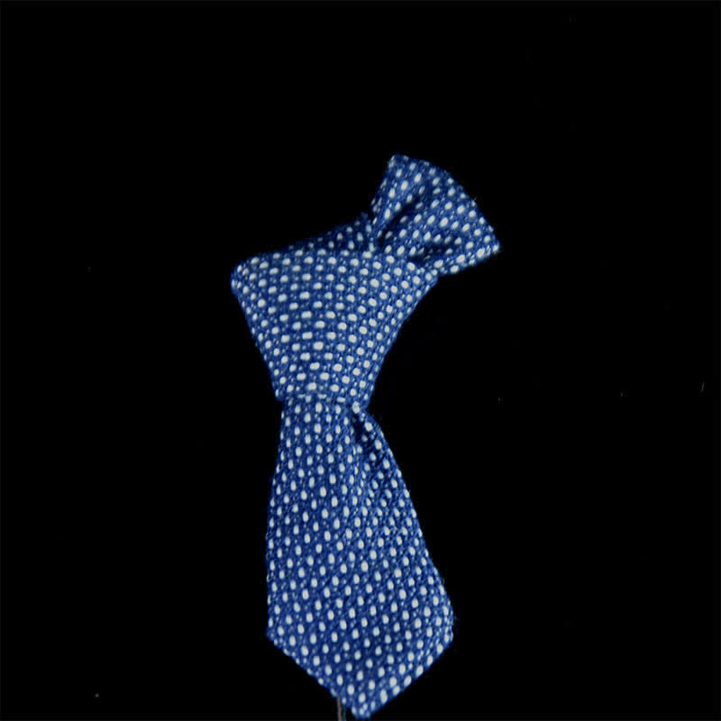 Men's Creative Mini Necktie Shape Wedding Cloth Lapel Pin - Style #1 - image 2