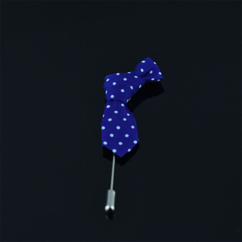 Men's Creative Mini Necktie Shape Wedding Cloth Lapel Pin - Style #22 - image 26
