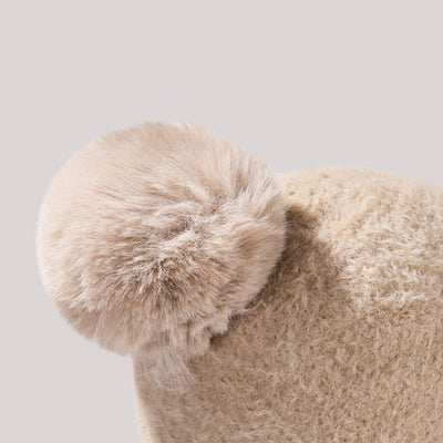 3 In 1 Visor Desgin Knitted Beanie Hat With Scarf And Mask - image 5