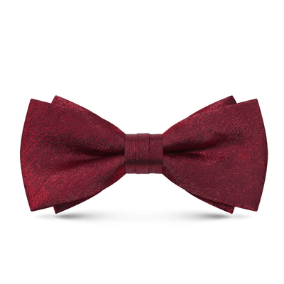 2Pcs Men's Solid Color Pocket Square Bow Tie - image 12