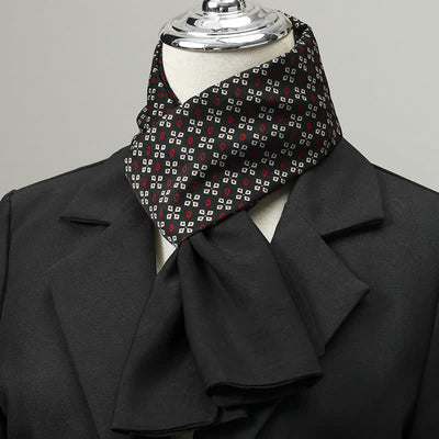 Men's Geometric Pattern Elegant Business Long Scarf - Style #2 - image 1