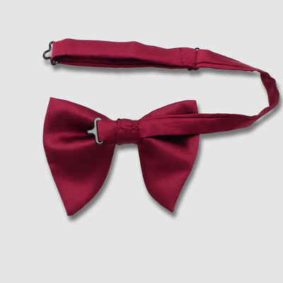 Retro Patternn Double Layers Oversized Pointed Bow Tie - image 2