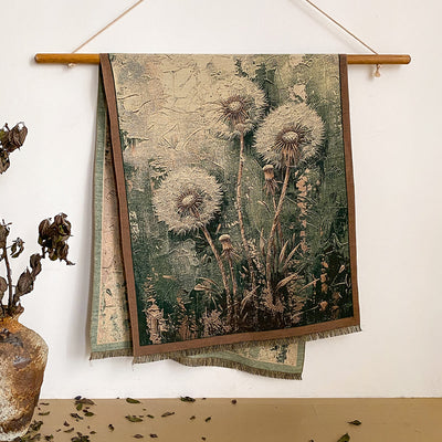 Women's Floral Print Fringed Shawl Scarf - Style #26 - image 26