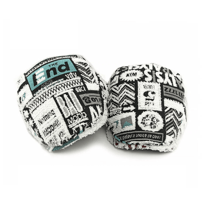 Men's Creative Splicing Printed Hairy Winter Beret Hat - image 1