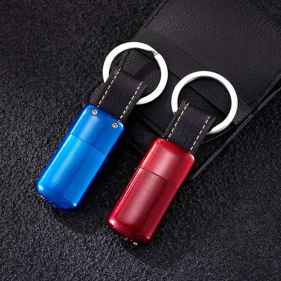 Mini Keychain Pocket-Sized Inflatable Butane Lighter - image 4