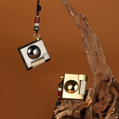 Square Rotating Decompression Inflatable Kerosene Lighter - image 10