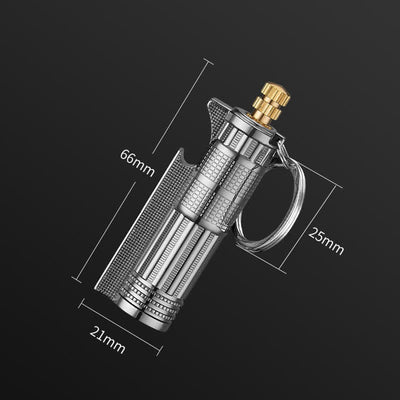 Multifunctional Bottle Opener Matchstick Refillable Oil Lighter - image 10