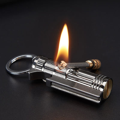 Multifunctional Bottle Opener Matchstick Refillable Oil Lighter - image 0