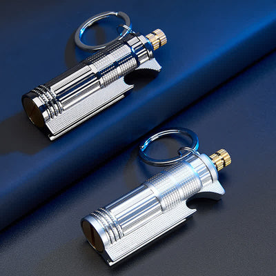 Multifunctional Bottle Opener Matchstick Refillable Oil Lighter - image 11