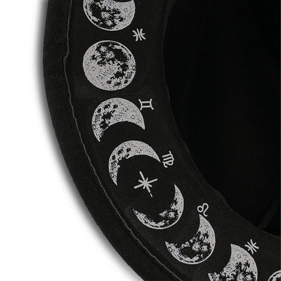 Creative Men's Moon Phase Changes Astrology Cowboy Hat - image 6