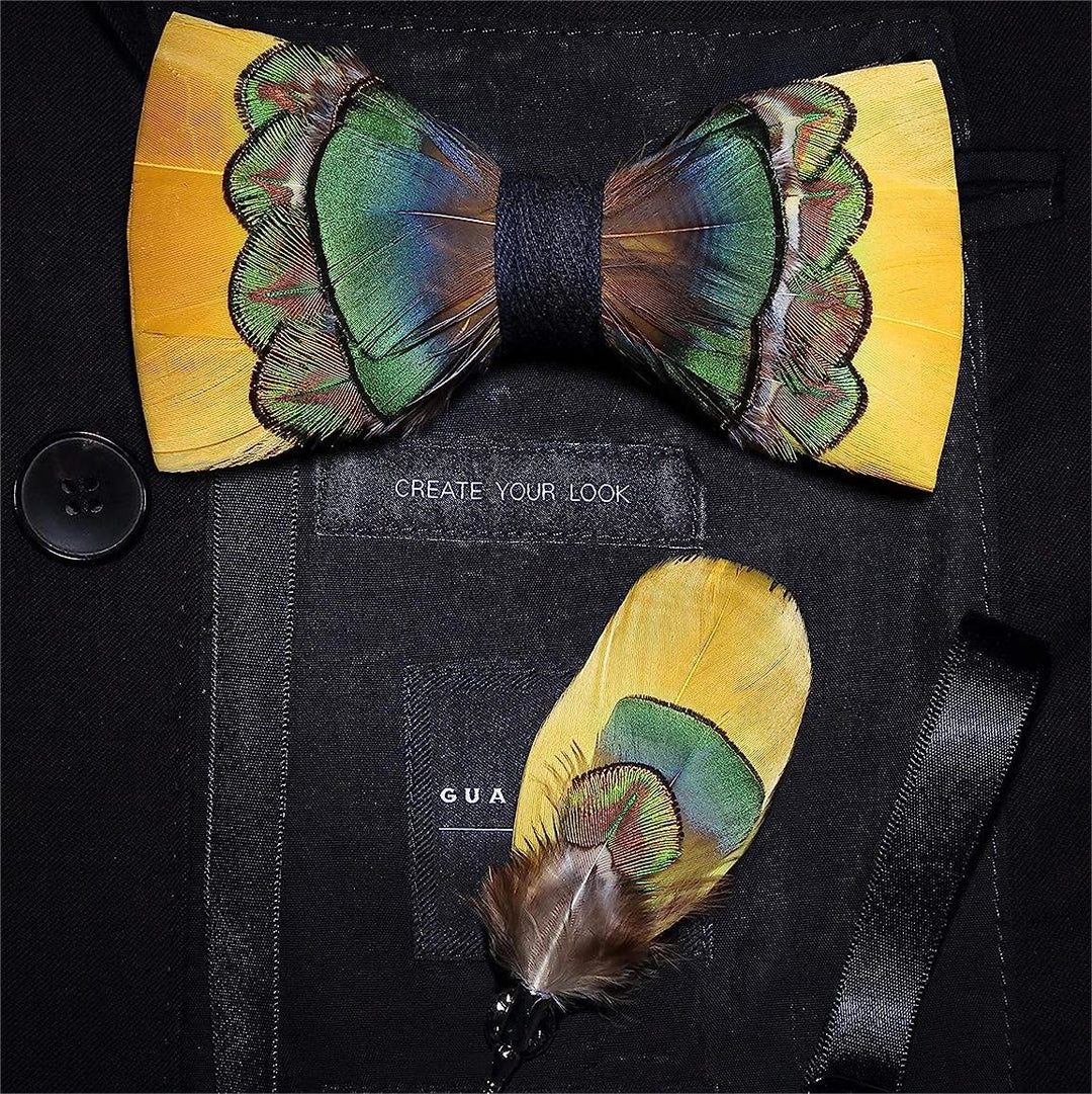 FEATHER BOW TIES – FloralTrip