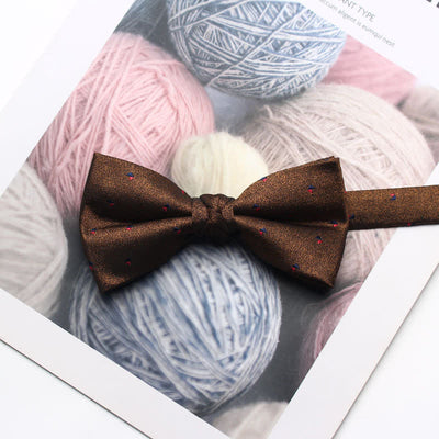 Men's Antique Yarn-dyed Jacquard Bow Tie